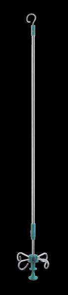 Buy cheap Anti Corrosion Medical IV Stand Stepless Telescopic Hook 1200-1500mm Size from wholesalers