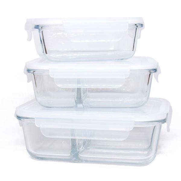 Buy cheap Glass Fruit Bowls Lunch Box For Food Storage Best Kitchen Set Containers from wholesalers