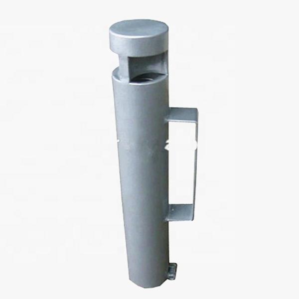 Buy cheap Wall Mounted Metal Outdoor Cigarette Ashtray With Zinc Spraying Powder Coating Finish from wholesalers