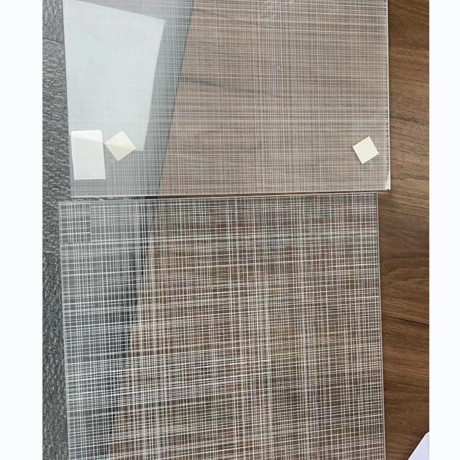 Customizable Acid AG Tempered Glass Digital Printing Design SGCC Approved