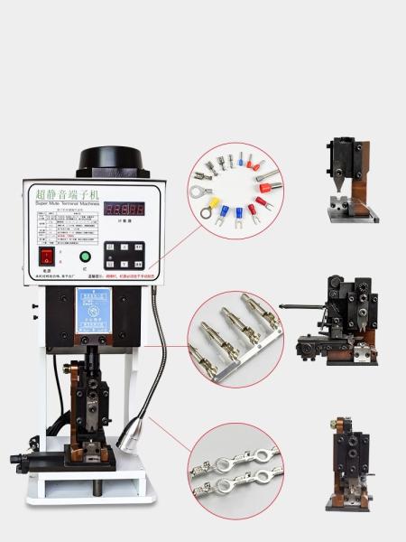 Buy cheap ISO 0.85kw/H Semi Automatic Crimping Machine 260*305*740mm from wholesalers