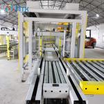 Automatic wet cast concrete artificial faux stone production line