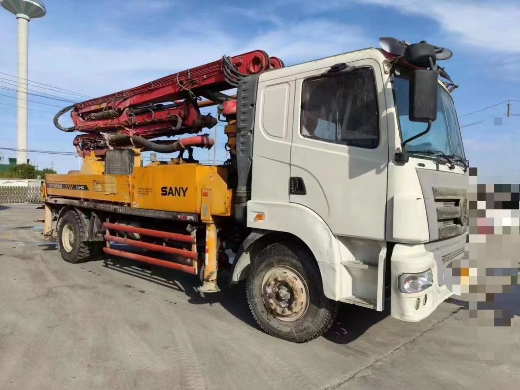 2011 Used Concrete Boom Pump 25m Truck Mounted Pump Concrete Mixing Plant