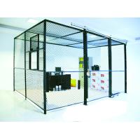 Buy cheap Heavy Duty Two Sides Industrial Storage Cage , Wire Mesh Storage Lockers Full product