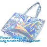 Buy cheap Reflective laser PU leather bag, Iridescent Tote, Fashion Holographic Handbag, Privacy Bag, Stadium Work Bag from wholesalers