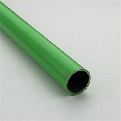 Buy cheap Green Coated 4M Lean Tube JY-4000YL-P SPCC Polyethylene Coated Steel Pipe from wholesalers
