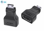 Gold Plated Mini HDMI To Standard HDMI Coupler 4K Compatible For Camera