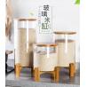 Buy cheap 24 X 11.5cm Wooden Food Container 150ml Wooden Plant Stand Bottle Holder from wholesalers
