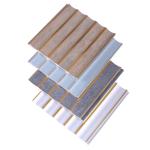 Bamboo Charcoal Wood Veneer Wall Panels Factory Price 600*2440*4mm Moisture