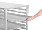 RK Bakeware China Foodservice NSF Commercial Aluminum Bun Pan Rack Bakery Oven