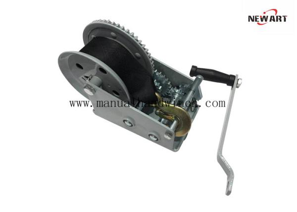 Buy cheap Solid Manual Hand Winch Hand Crank Strap 3500 Lb Heavy Duty ATV Jet Ski Trailer Boat Camping from wholesalers