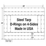 Custom Made Pvc Heavy Duty Truck Tarps For Perfect Cargo Protect