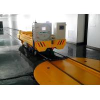 Buy cheap 90/270/360 Degree Heavy Duty Electrical Motorized Industry Rail Car Turntable product