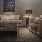 Solid Wood Chesterfield Sofa Set Leather 1.25x0.75m Luxury Living Room Furniture