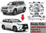 Buy cheap Black Lexus Body Kits Facelift For LX570 2008 - 2015 , Upgrade To LX570 2019 from wholesalers