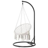 Buy cheap 260KG Capacity Fringes Patio Swings Hammock Swing Chair For Leisure Facilities product