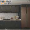 Buy cheap Modular Customized Kitchen Cabinet Black And White Lacquer For Kitchen Furniture from wholesalers