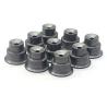 Buy cheap Semi Tubular Shoulder Rivets Anodized Flat Head Steel Rivets Micro Machining from wholesalers