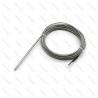Buy cheap Fiberglass RTD PT1000 Temp Sensor With Stainless Steel Braided Cable PT100 from wholesalers