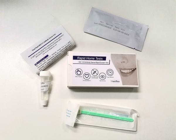 Buy cheap Hiv 1 & 2 Oral Swab Hiv Rapid Test Kits Distributor Needed For Aids from wholesalers