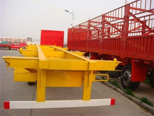 40 Feet Steel Chassis Container Trailer For Container Transportation