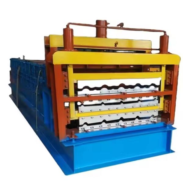 Buy cheap High Speed North America Market Mexico Roof Sheet Double Layer Roofing Tile Machine from wholesalers