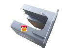 EX200 Excavator Undercarriage Parts Front Idler Front Fork