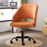 Buy cheap PU Leather Executive Swivel Style Ergonomic Computer Meeting Chair with Fixed Armrest from wholesalers