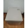 Buy cheap Aluminum Plate Structure Hospital Bedside Cabinet Table Wooden Color With Castors from wholesalers