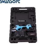 Swansoft LED Display 2.5CM Li-ion battery powered orchard scissors pruner with 2