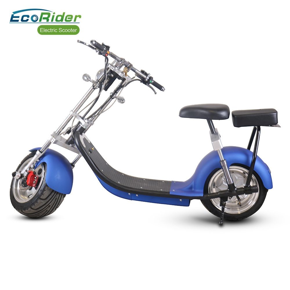 1200w 60v 12ah Balance Electric Scooter Citycoco Harley Scooter With Turning Lights