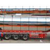 Buy cheap 60cbm Aluminum Alloy Chemical Saline Solution Tanker Semi Trailer from wholesalers