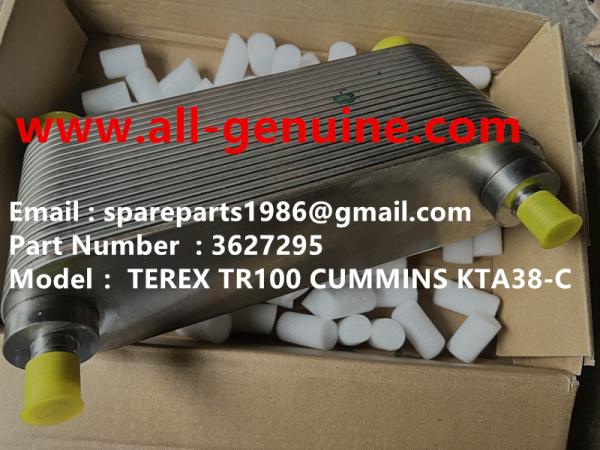 3627295 COOLER TEREX CUMMINS DUMP TRUCK TR50 TR60 TR100 TR70 MINING HAULER OFF