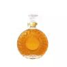 Buy cheap Glass Flat Round Fan Shaped Xo Brandy Bottle Clear White Wave Surface Spirits Liquor Bottle with Cork from wholesalers