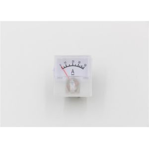 Buy cheap DC Ammeter Analog Panel Meter 0-50A DC Current Meter White Color Dial 40*40mm from wholesalers