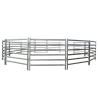 Buy cheap Six Bars Heavy Duty Metal Oval Rai Cattle Corral Panels For Sale from wholesalers