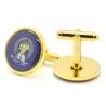 Buy cheap Mens Accessories Handmade Silver Personalized Cufflinks For Groomsmen from wholesalers