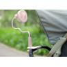 Buy cheap Clip desk lamp fan rechargeable battery operated flexible baby clip usb fan with clip and lamp from wholesalers