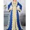 Buy cheap Low Moq Clothing Manufacturer Lady Long Sleeve Maxi Dress Dubai Gown Print Dress Muslim Robe from wholesalers