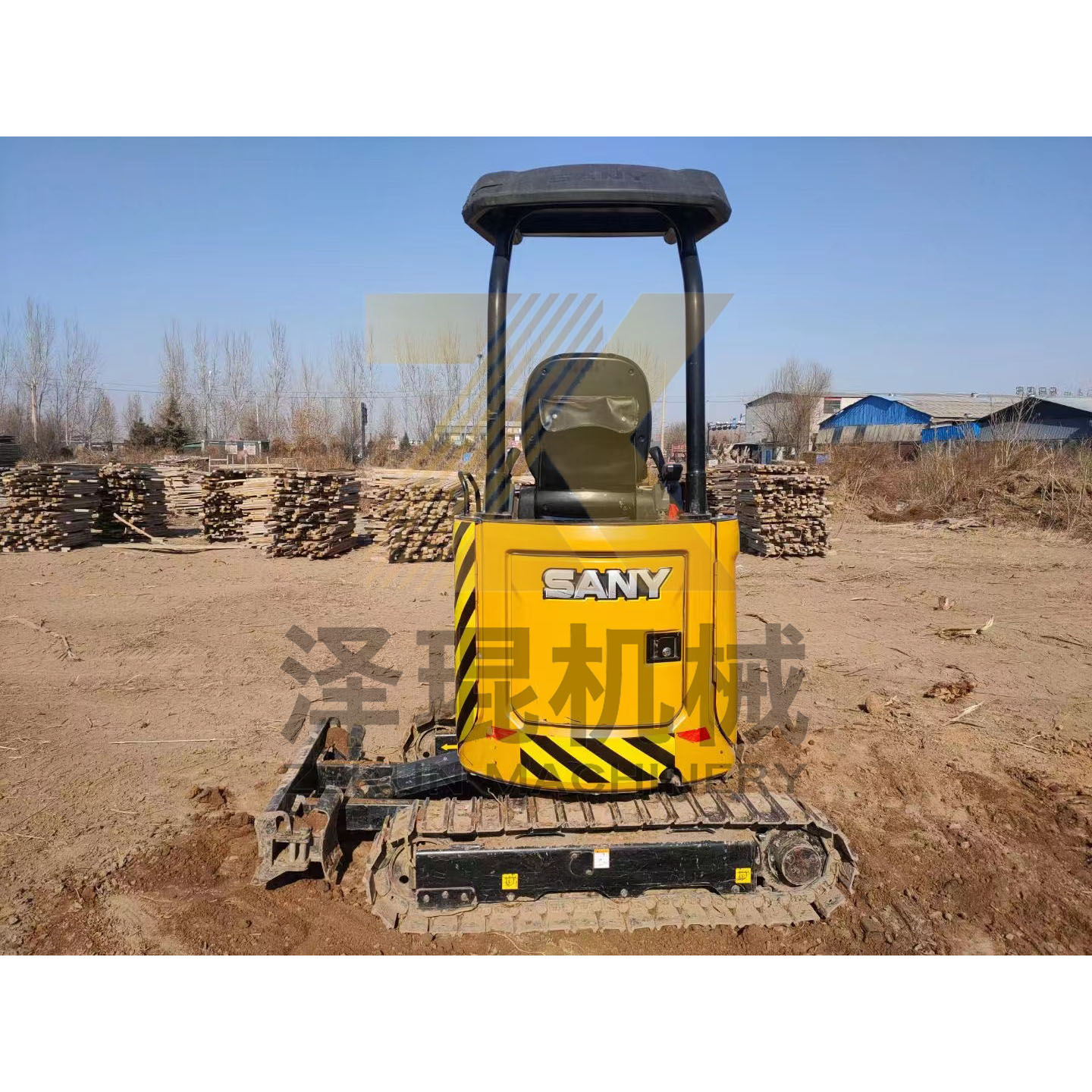 Good Condition SANY SY18 1.8 Ton Mini Excavator with Other Hydraulic Cylinder