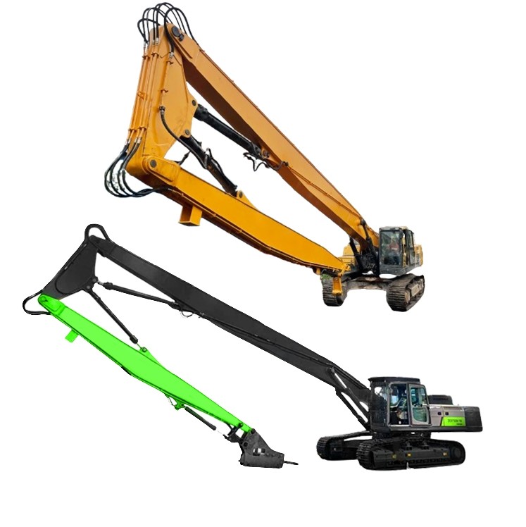 32m 35m Long Reach Demolition Boom Arm For Cat Hitachi Komatsu Sany