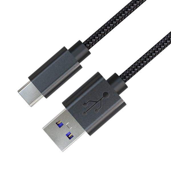 Buy cheap Black Kevlar Charging Cord , 5G 3Feet Usb 3.0 Fast Charging Cable from wholesalers