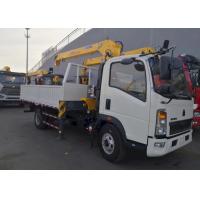 Buy cheap High Efficiency Truck Mounted Boom Crane 75km/H 88km/H 8 Ton Crane Truck product