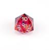 Buy cheap Red foil gold natural resin multi -faceted desktop game Dice Border Gate from wholesalers