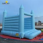 Custom Color Inflatable Bounce House Blue Adult Wedding Jumping Castle SGS ROHS