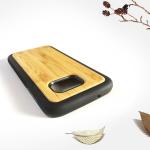 Samsung S7 Wood Cell Phone Case , Bamboo Texture Wooden Phone Cover