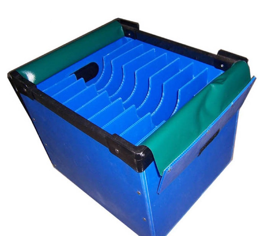 Plastic Turnover Box PP Hollow Sheet Corrugated Board Lining Partition Carton