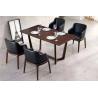 Buy cheap European MDF Wooden Table And Chair Anti Corrosion Insect Prevention from wholesalers