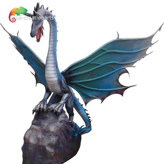 Buy cheap Waterproof Lifelike Dragon In Theme Park Attraction from wholesalers