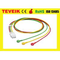 Buy cheap HP Medical Patient Monitor ECG Cable M1674A EKG cable 3 leads Snap IEC product